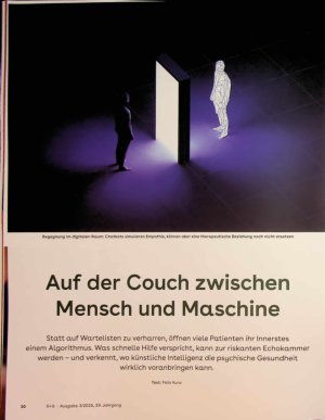 Vorschauseite 1: Auf der Couch zwischen Mensch und Maschine