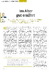 Vorschauseite 1: Im Alter gut ernährt