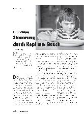 Vorschauseite 1: Hunger & Sättigungssteuerung durch Kopf und Bauch