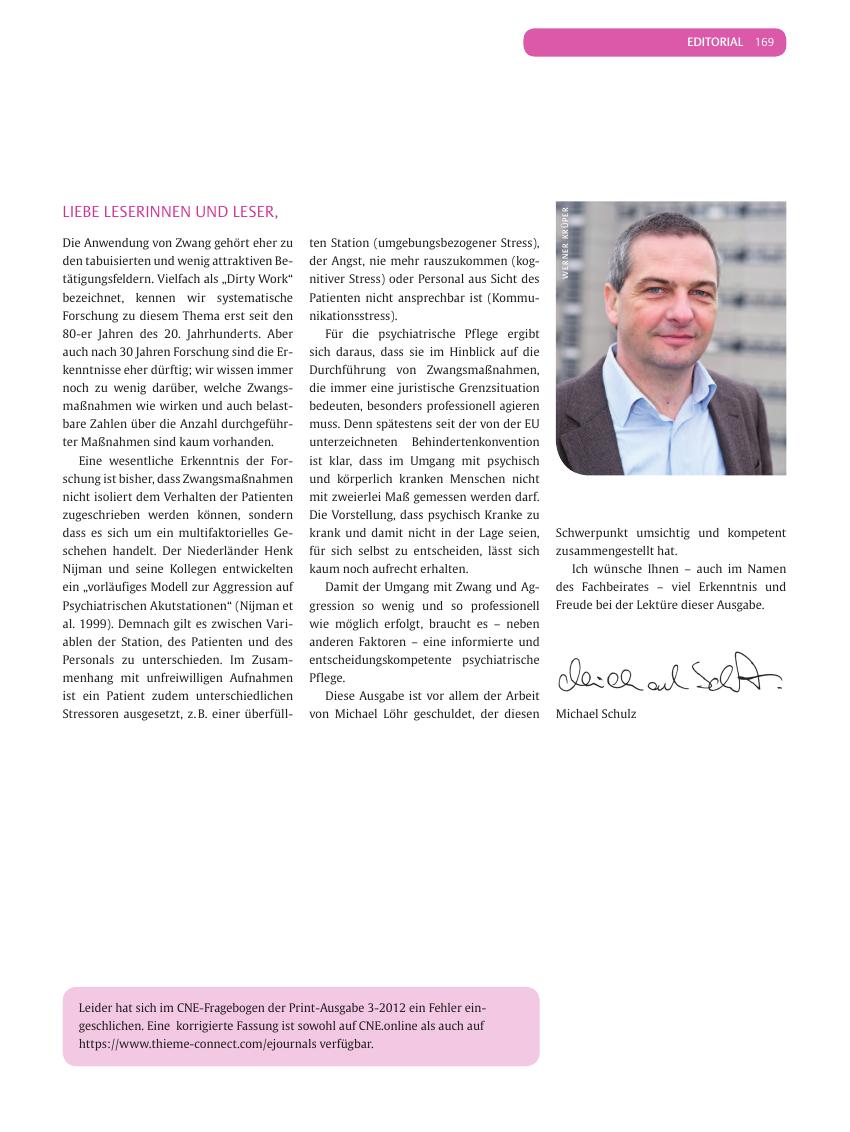 Vorschauseite 1: Editorial