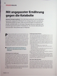 Vorschauseite 1: Mit angepasster Ernährung gegen die Katabolie