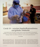 Vorschauseite 1: Covid-19 - zwischen Impfstoffnationalismus und globaler Solidarität