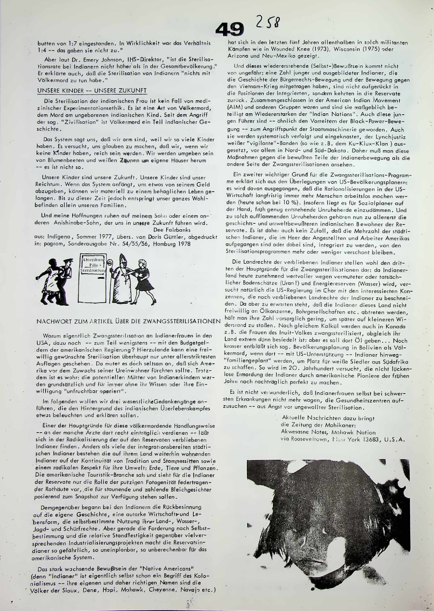 Vorschauseite 6: Menschenhandel heute: Die Abschiebung der koreanischen Krankenschwestern