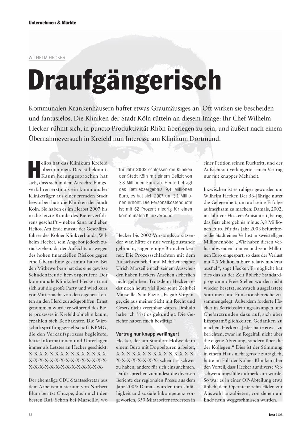 Vorschauseite 1: Draufgängerisch