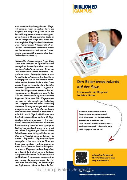 Vorschauseite 2: Qualifikationsmix: gefährlich für Patienten?