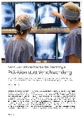 Vorschauseite 1: Zukunft der Krankenhausradiologie: Präzision statt Verschwendung
