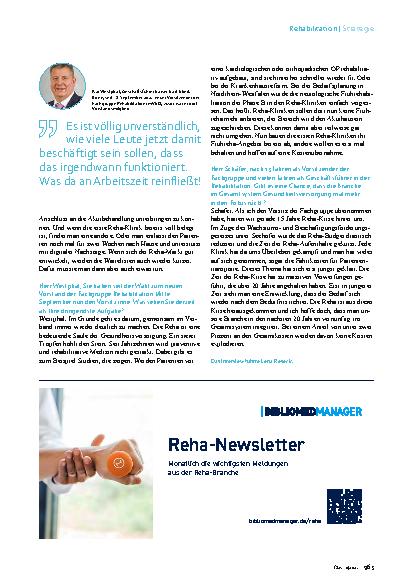 Vorschauseite 6: Vom Barthel-Index zum Singer-Patientenprofil: Unerwünschter Wechsel