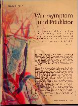Vorschauseite 1: Warnsymptom und Prädiktor