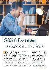 Vorschauseite 1: Arbeitszeiterfassung im Homeoffice: Die Zeit im Blick behalten.