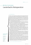Vorschauseite 2: Lauterbachs Notoperation