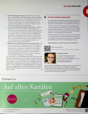 Vorschauseite 4: Angehörigenarbeit in der Psychiatrie entscheidend
