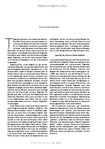 Vorschauseite 3: Eine kurze Geschichte der Tugend