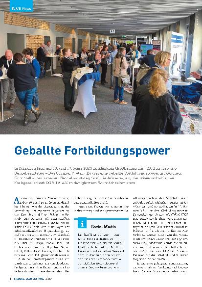 Vorschauseite 1: Geballte Fortbildungspower