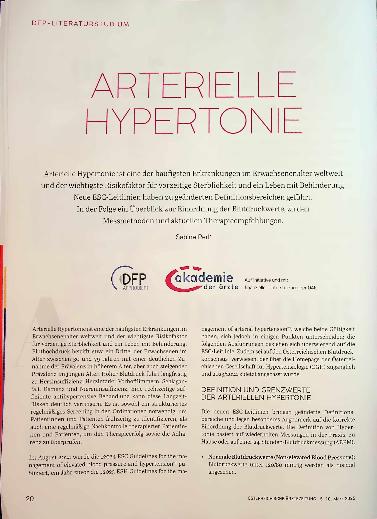Vorschauseite 1: Arterielle Hypertonie
