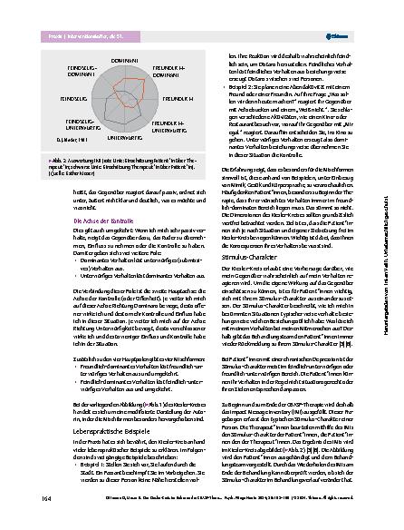 Vorschauseite 3: Der Kiesler-Kreis im Rahmen der CBASP-Therapie
