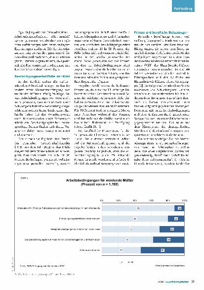 Vorschauseite 2: Geschlechtergerechter Arbeitsschutz: Rollenklischees benachteiligen Eltern und Pflegende.