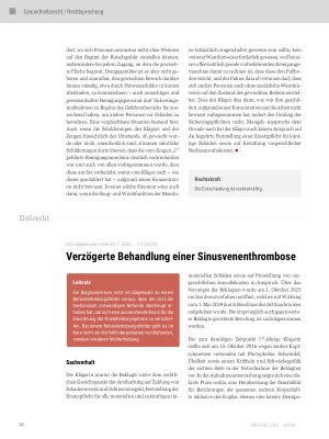 Vorschauseite 3: Verkehrssicherung bei der feuchten Reinigung eines Krankenhausflures