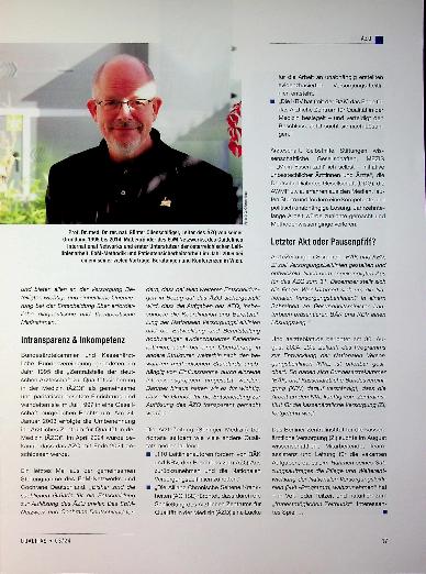 Vorschauseite 2: ÄZQ Intransparente Entscheidung Schlusspfiff für ÄZQ