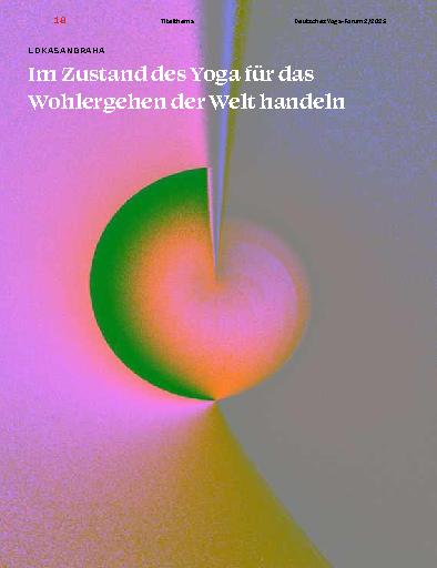Vorschauseite 1: Im Zustand des Yoga für das Wohlergehen der Welt handeln