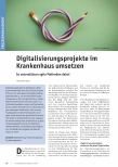Vorschauseite 1: Digitalisierungsprojekte im Krankenhaus umsetzen: So unterstützen agile Methoden dabei