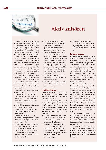 Vorschauseite 1: Aktiv zuhören