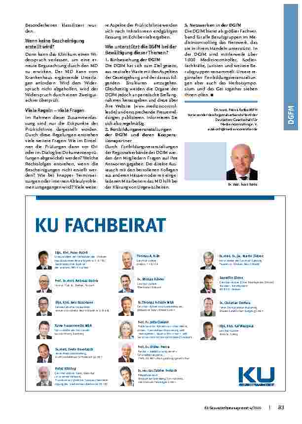 Vorschauseite 2: Die Prüfrichtlinie des MDS zu den Strukturprüfungen