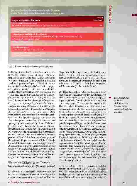 Vorschauseite 3: Kommunikation - was sagen deutsche Physiotherapeuten?