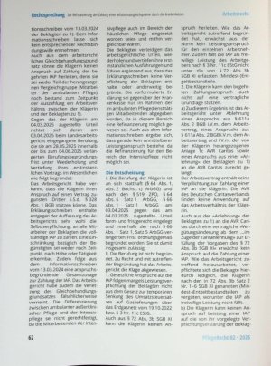 Vorschauseite 4: Zur Refinanzierung der Zahlung einer Inflationsausgleichsprämie durch die Krankenkassen