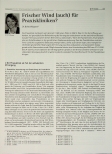 Vorschauseite 1: Frischer Wind (auch) für Praxiskliniken?