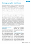 Vorschauseite 1: Sozialgeographie des Alterns