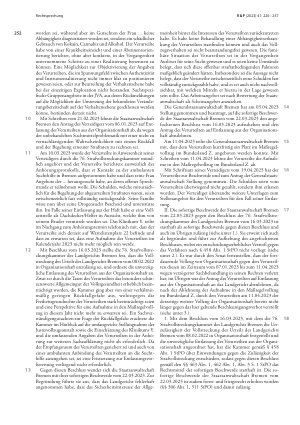 Vorschauseite 3: Rechtsverletzung durch überlange Dauer von Organisationshaft bei Ablehnung der Aufnahme in Maßregelvollzug eines anderen Bundeslandes