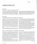 Vorschauseite 1: Arbeitsrecht