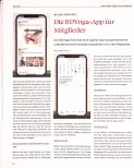 Vorschauseite 1: Die BDYoga-App für Mitglieder