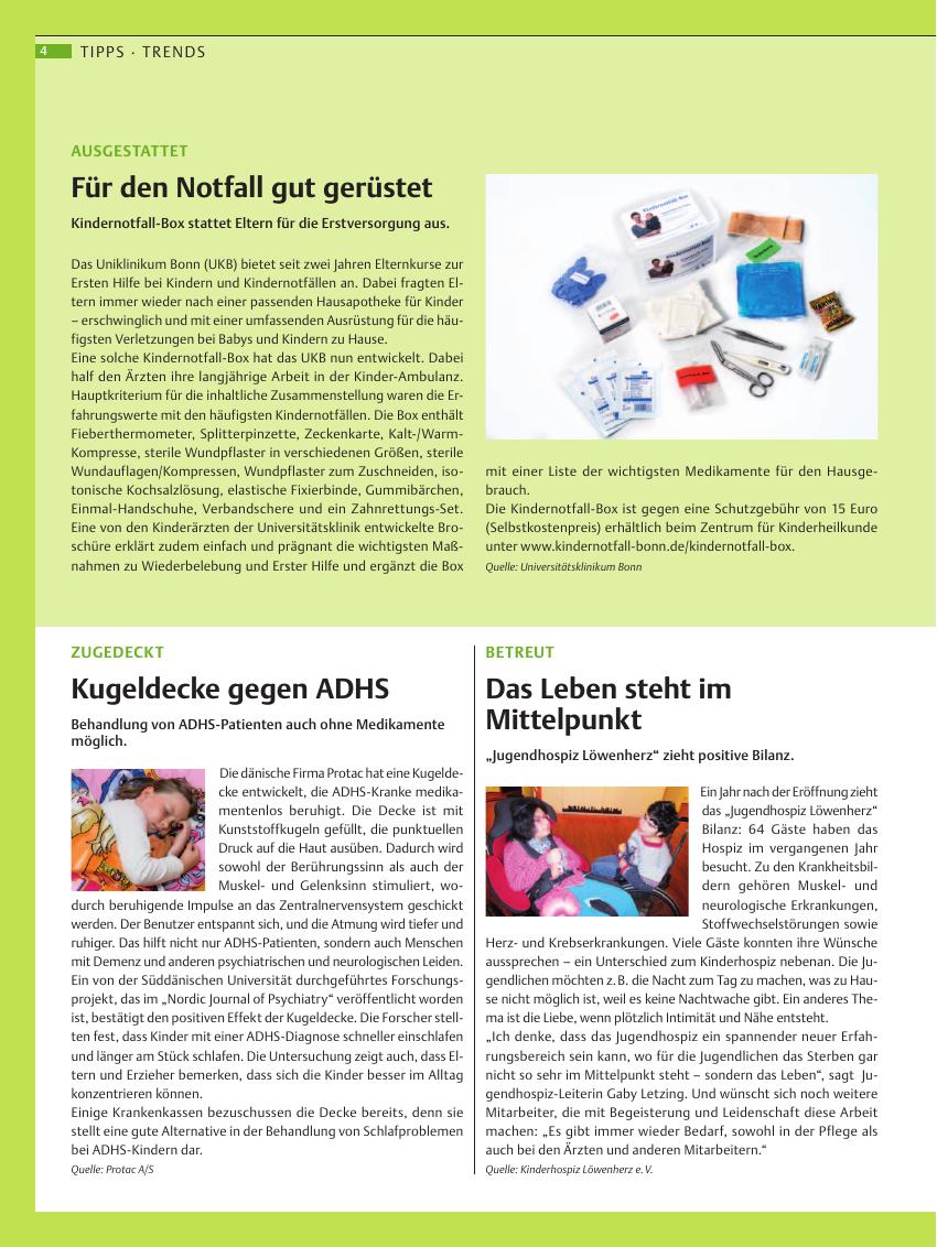 Vorschauseite 1: Tipps · Trends