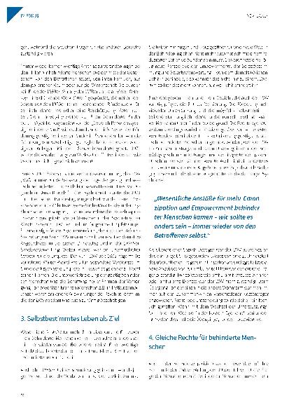 Vorschauseite 2: Von der Fürsorge zur personenzentrierten Unterstützung