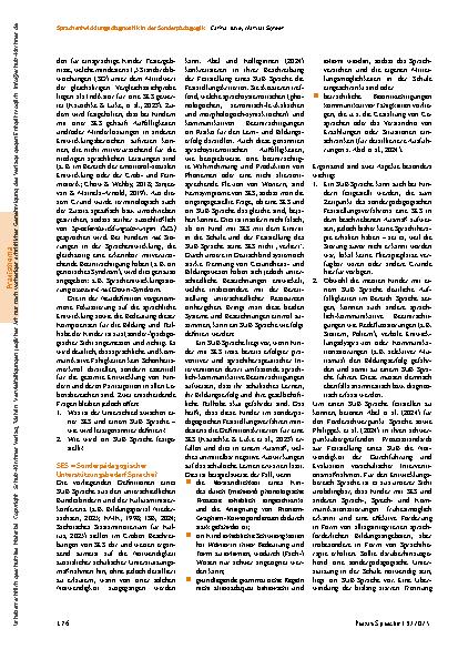 Vorschauseite 2: Sprachentwicklungsdiagnostik in der Sonderpädagogik