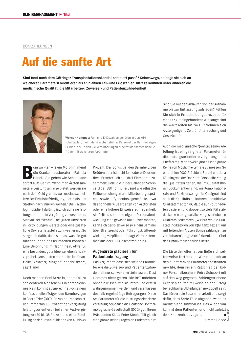 Vorschauseite 1: Auf die sanfte Art