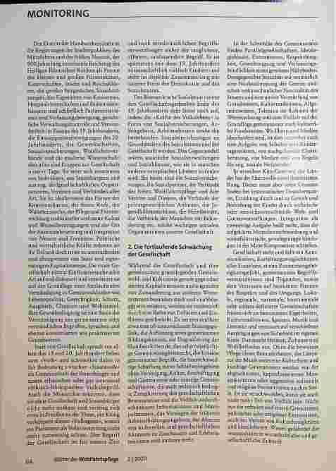 Vorschauseite 2: Soziale Ordnungspolitik für eine soziale und demokratische Gesellschaft, wertegebundene Vielfalt und wirtschaftliche Freiheit - ein Plädoyer.