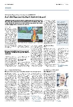 Vorschauseite 1: Auf die Hauswirtschaft kommt es an!