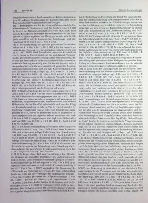 Vorschauseite 2: Hilfsmittelversorgung - sensomotorische Einlagen