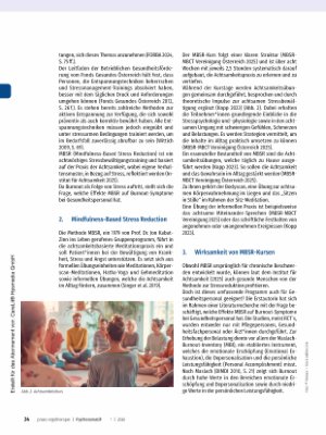 Vorschauseite 2: Von Burnout zu Balance - Die Rolle von Mindfulness-Based Stress Reduction für Gesundheitspersonal