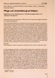 Vorschauseite 1: Pflege und Unterstützung auf Distanz: Ergebnisse einer Befragung zur Unterstützungssituation von „Distance Caregiver“.