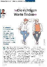 Vorschauseite 1: "Die richtigen Worte finden"