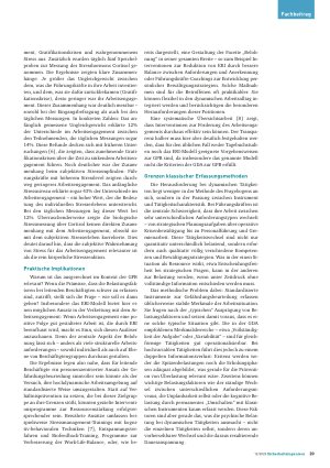 Vorschauseite 3: Psychische Belastung bei dynamischen Tätigkeiten Wenn Standardverfahren an ihre Grenzen stoßen