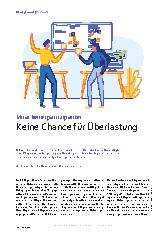 Vorschauseite 1: Mitarbeiterpartizipation Keine Chance für Überlastung