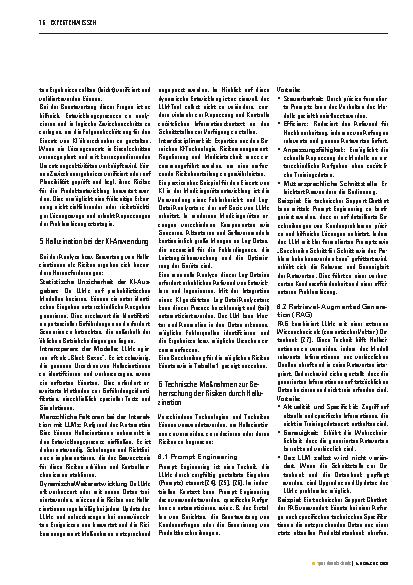 Vorschauseite 4: Risikomanagement von Large-Language-Modellen in der Medizingeräteentwicklung