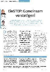Vorschauseite 1: EinSTEP: Gemeinsam verstetigen!