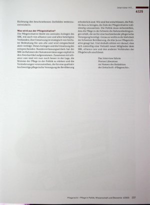 Vorschauseite 3: Interview mit. . Yvonne Ribi