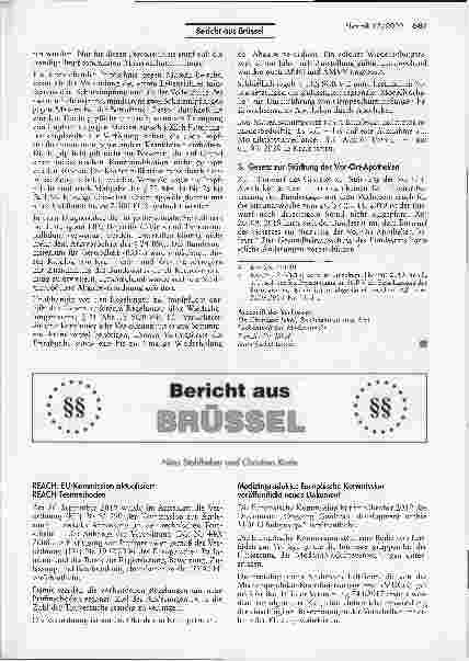 Vorschauseite 2: Bericht aus Berlin