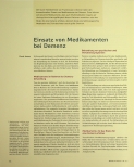 Vorschauseite 1: Einsatz von Medikamenten bei Demenz
